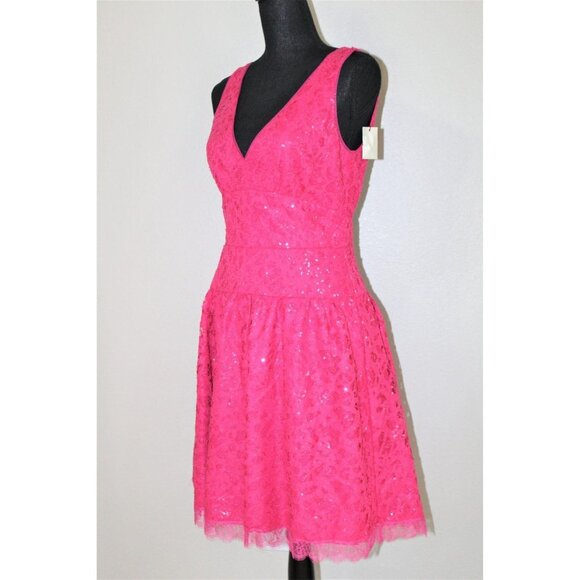 NEW BCBGMAXAZRIA  sequin legally blonde dress 6 - Picture 7 of 8